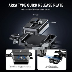 NEEWER PS015 Pro Katlanabilir V-Mount Batarya Plakası