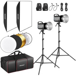 NEEWER S101-400W 2'li Stüdyo Flaş Seti