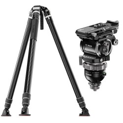 YC Onion Pineta Lite & CB7 Cedar Fluid Head Karbon Fiber Tripod Kit