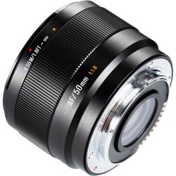 7Artisans AF 50mm F1.8 Fuji (FX Mount) APS-C Lens Siyah