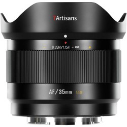 7Artisans AF 35mm F1.8 Fuji (FX Mount) APS-C Lens Siyah