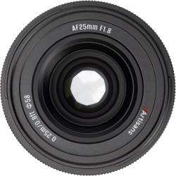 7Artisans AF 25mm F1.8 Fuji (FX Mount) APS-C Lens Siyah