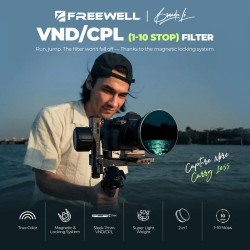 Freewell Brandon Li Variable ND/CPL Basic Kit - 82mm