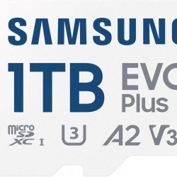 Samsung 1 TB EVO Plus microSDXC 160 MB/s, U3, V30, A2 Hafıza Kartı 