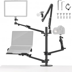 Neewer DS007 Dört Kollu Masaüstü Yayıncı Standı