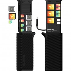 HOMAN CFexpress Type A & SD Card Reader, USB3.2 Gen 2 10Gbps (Siyah)