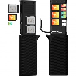 HOMAN CFexpress Type B & SD Card Reader, USB3.2 Gen 2 10Gbps (Siyah)