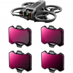 K&F Concept DJI Avata 2 ND/PL 4'lü Filtre Seti Nano-X Serisi