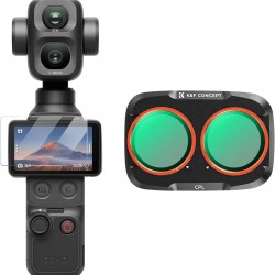 K&F Concept DJI Osmo Pocket 4P CPL Filter (Alüminyum Çerçeve)