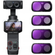 K&F Concept insta360 Luna Ultra 4'lü ND Filtre Seti