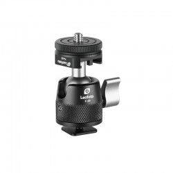 Leofoto F-19 Cold Shoe Adaptörlü Mini Top Başlık