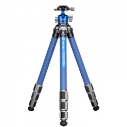 Leofoto LP-284C+LH-30 Korozyona Dayanıklı Karbon Fiber Tripod Kit Mavi