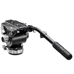 Leofoto BV-20 (Lever-Release Clamp) Pro Fluid Sistem Video Başlığı