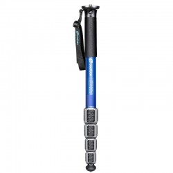 Leofoto MPQ-325C Suya Dayanıklı Premium Karbon Fiber Monopod Mavi