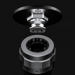 Leofoto VD-04 Monopodlar için Tripod Base Döner Taban