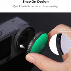 K&F Concept DJI Osmo Action 6 Snap On CPL Filtre