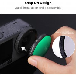 K&F Concept DJI Osmo Action 6 Snap On CPL Filtre