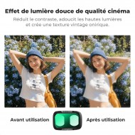 K&F Concept DJI Osmo Pocket 4P Black Diffusion 1/4 Filter