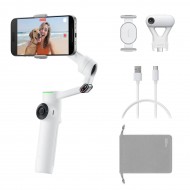 Insta360 Flow 2 Pro AI Tracker Bundle (Beyaz)