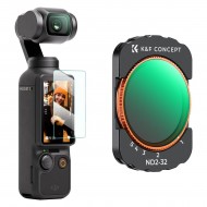 K&F Concept DJI Osmo Pocket 3/4 Magnetic Variable ND2-32 Nano-X Serisi