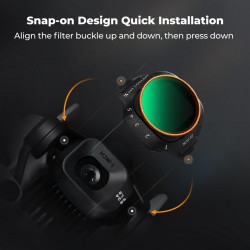 K&F Concept DJI Mini 5 Pro Variable ND 2-32 Filtre Seti Nano-X Serisi