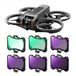K&F Concept DJI Avata 2 UV/PL/ND 6'lü Filtre Seti Nano-X Serisi