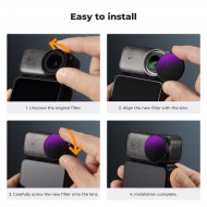 K&F Concept DJI Osmo Nano ND/PL ND8-64 Filter Kit 
