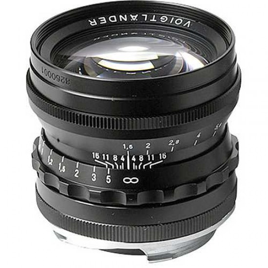 Voigtlander Nokton 50mm f/1.5 M-Mount Lens