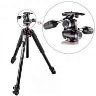 Manfrotto MK055XPRO3-3W Aluminum Tripod Kit  