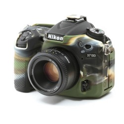 EasyCover Silikon Kılıf (Nikon D7100 / D7200 Kamuflaj)