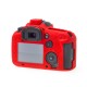 EasyCover Silikon Kılıf (Canon EOS 7D Mark II Kırmızı)