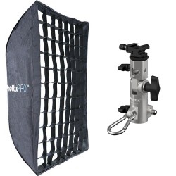 Phottix Pro Easy-up HD 60x90cm Softbox with Grid / Varos Pro S Combo Kit