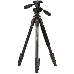 Benro TIS18AHD1 Series 0 iStudio Aluminum Tripod with HD1 3-Way Pan/Tilt Head