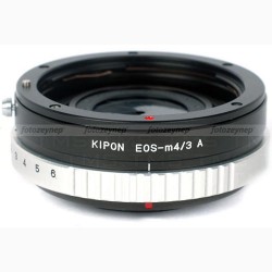 Kipon EOS-M 4/3 Canon Lensi m4/3 Gövdeye takmak için Diyafram Kontrollü.