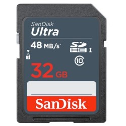 Sandisk 32 GB Ultra Class 10 SDHC Kart 320x 48 mb/s