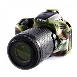 EasyCover Silikon Kılıf (Nikon D5500/D5600 Kamuflaj)