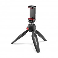 Manfrotto MKPIXICLAMP-BK Pixi Tripod + Telefon Tutucu