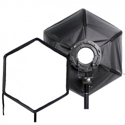 Lifei Tepe Flaş için Hexagonal Speedbox 60cm