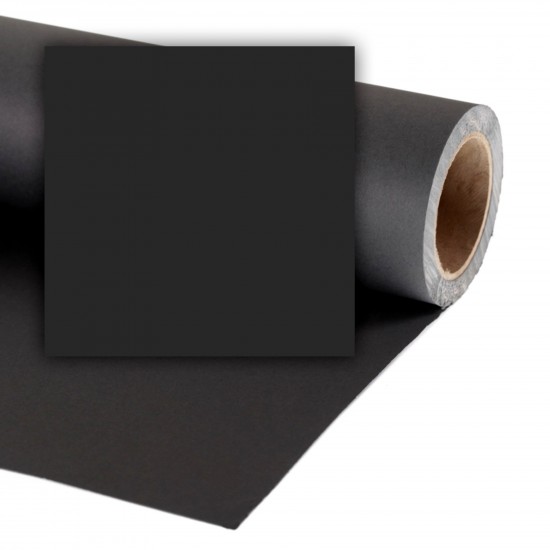 Colorama Profesyonel Kağıt Fon 2,75x11m (Black)