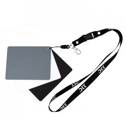 JJC GC-3 3in1 Beyaz Ayarı & Gri Kart Seti (10 x 13 cm)