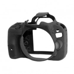 EasyCover Silikon Kılıf (Canon EOS 100D Siyah)