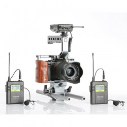 Saramonic UwMic9 TX9+TX9+RX9 Kit2 İkili Kablosuz Yaka Mikrofonu
