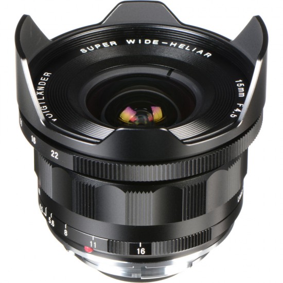 Voigtlander Super Wide-Heliar 15mm f/4.5 Aspherical III VM Lens