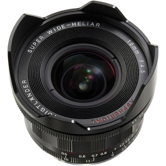 Voigtlander Super Wide-Heliar 15mm f/4.5 Aspherical III VM Lens