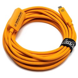 Tether Tools TBPRO3-ORG 5m USB-C Core Controller Extension Cable Uzatma Kablosu