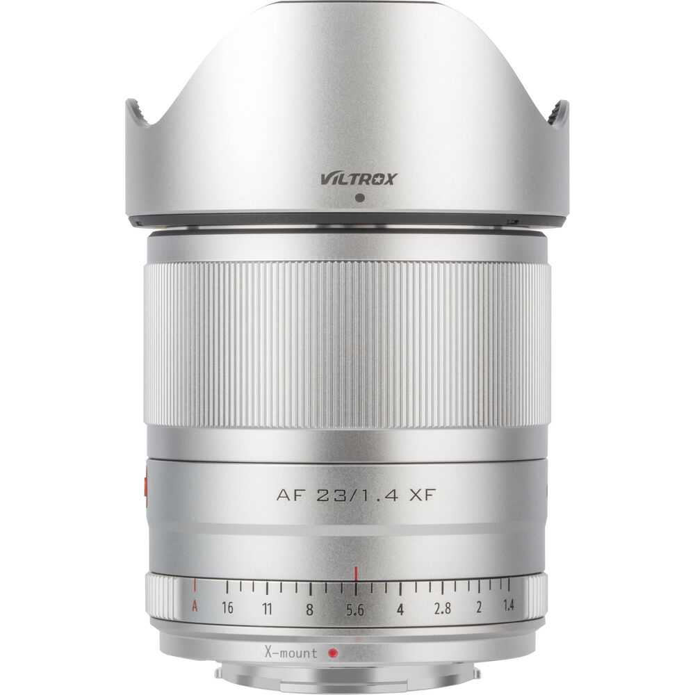 Viltrox AF 23mm f/1.4レンズ, X Mount Silver Viltrox AF 23mm f/1.4 XF Lens Silver (Fujifilm X)