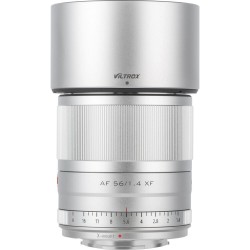 Viltrox AF 56mm f/1.4 XF Lens Silver (Fujifilm X)