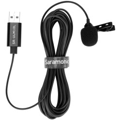 Saramonic SR-ULM10L USB Yaka Mikrofonu (Ekstra Uzun 6m)