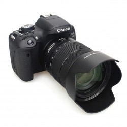 JJC LH-73D Canon RF 24-105mm, EF-S 18-135mm İçin parasoley (Canon EW-73D)