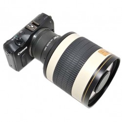 Kiwifotos T-Mount Teleskop-Mikroskop Adaptörü (Canon EF-M)